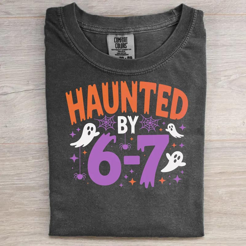 Haunted Six Seven 6 7 Meme Shirt