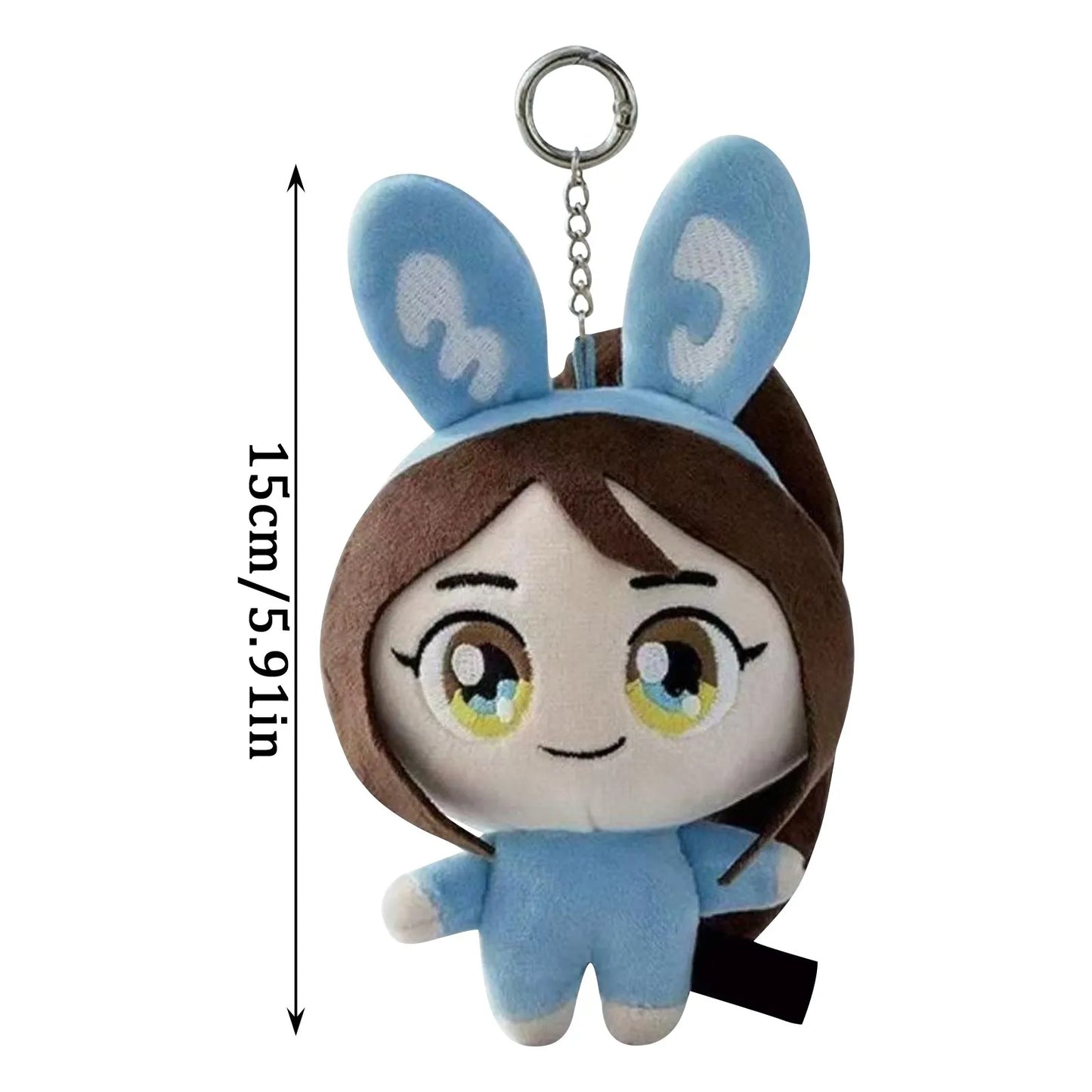 Keychain Stuffed Doll Collecting Fun Delightful Cute Keychain Peripheral Doll Keychain Kpop Keychains, Key Chain, Key Chain Ring