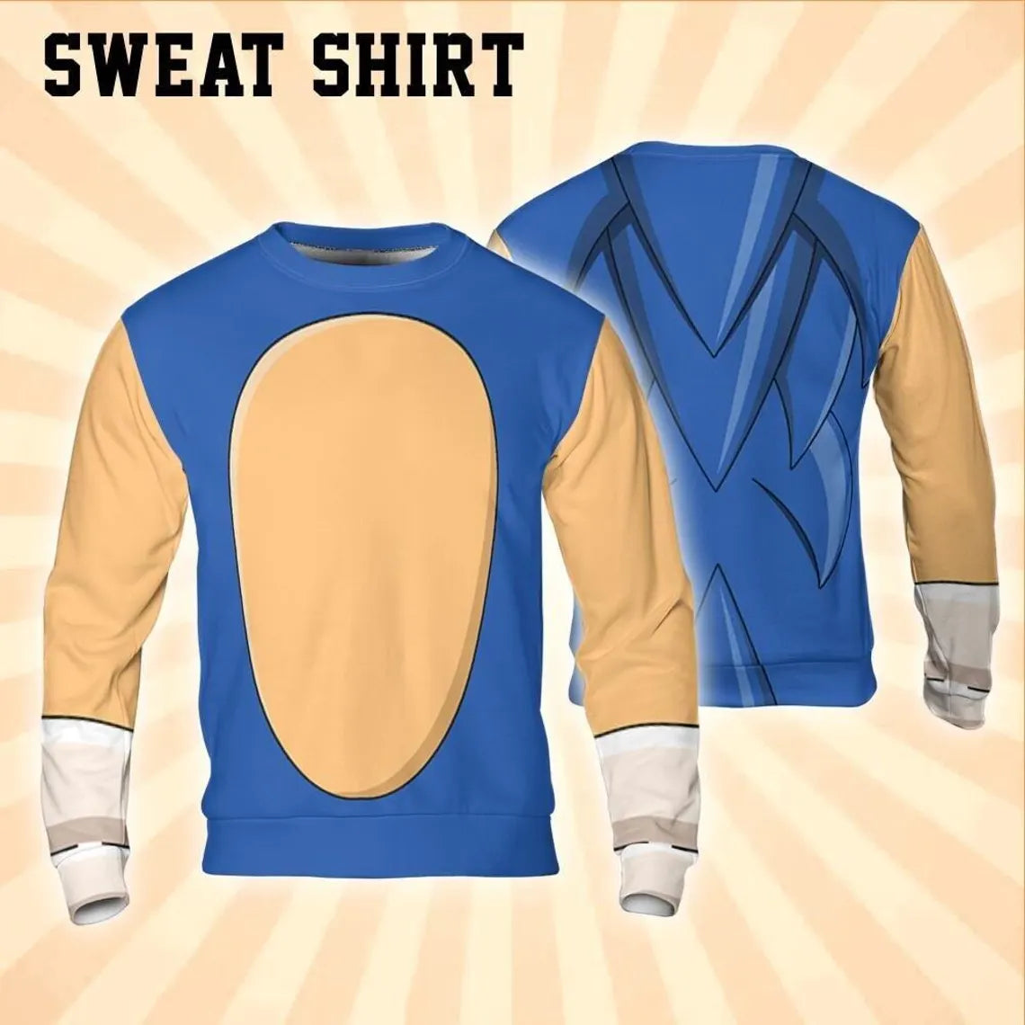 Costume Cosplay hedgehog Speedter Hoodie for Halloween