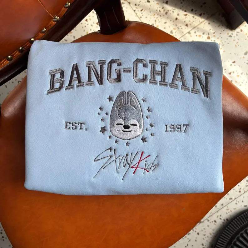 Embroidered Stray Kids Inspired Kpop Hoodie