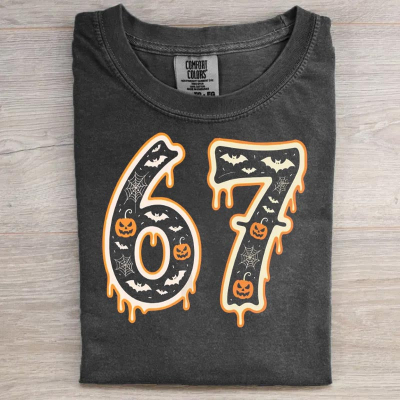Funny 6 7 Meme Halloween Shirt