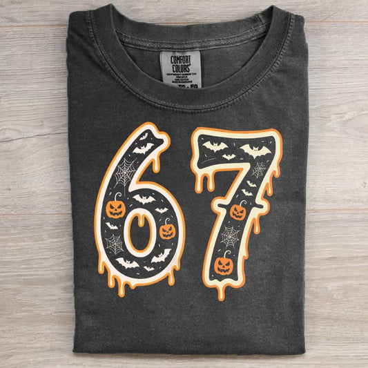 Funny 6 7 Meme Halloween Shirt