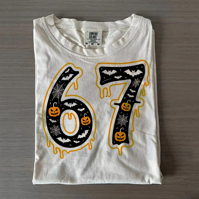 Funny 6 7 Meme Halloween Shirt