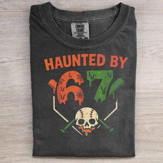 Baseball Haunted Six Seven Shirt