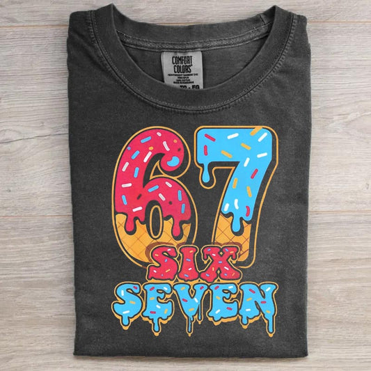 Six Seven Ice Cream Drip 67 Shirt
