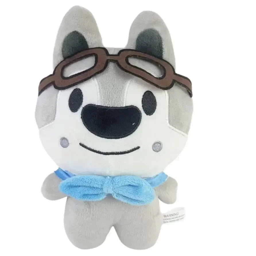 180style 10/20cm Skzoo Plush Toy Kawaii Skzoo Stray Wolf Plush Cartoon Stuffed Animal Doll Kawaii Companion Toys Children Gift