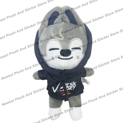 180style 10/20cm Skzoo Plush Toy Kawaii Skzoo Stray Wolf Plush Cartoon Stuffed Animal Doll Kawaii Companion Toys Children Gift