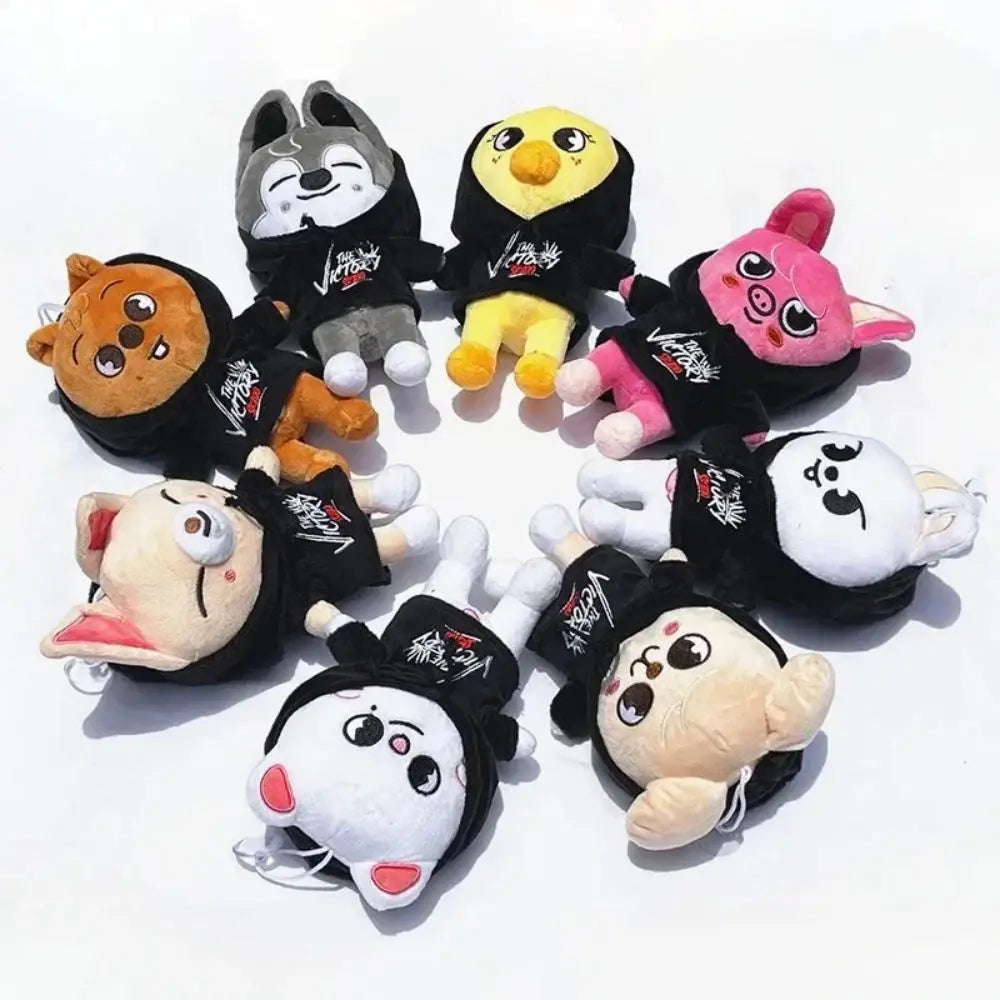 180style 10/20cm Skzoo Plush Toy Kawaii Skzoo Stray Wolf Plush Cartoon Stuffed Animal Doll Kawaii Companion Toys Children Gift