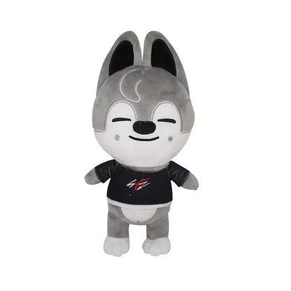 180style 10/20cm Skzoo Plush Toy Kawaii Skzoo Stray Wolf Plush Cartoon Stuffed Animal Doll Kawaii Companion Toys Children Gift