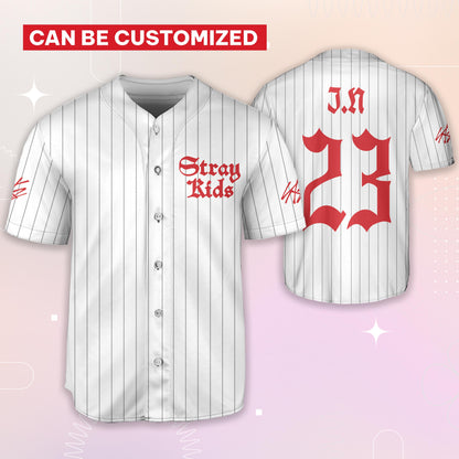 Skz Cheapmoment DominATE Jersey striped Baseball