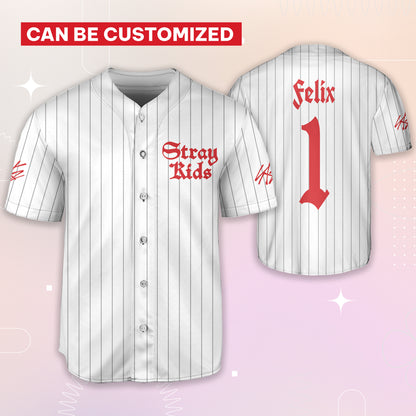 Skz Cheapmoment DominATE Jersey striped Baseball