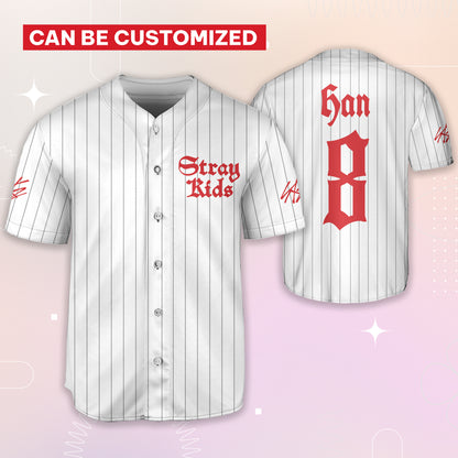 Skz Cheapmoment DominATE Jersey striped Baseball