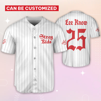 Skz Cheapmoment DominATE Jersey striped Baseball