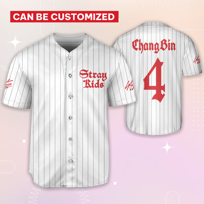Skz Cheapmoment DominATE Jersey striped Baseball