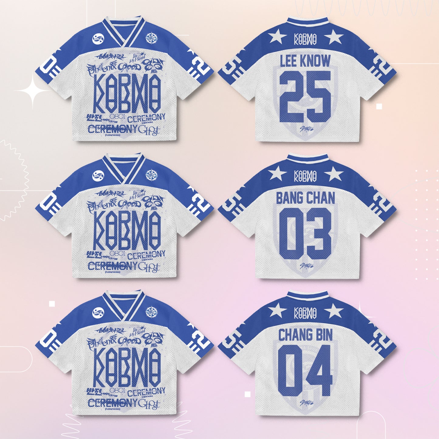 Skz Cheapmoment  Album KARMA Jersey Mesh