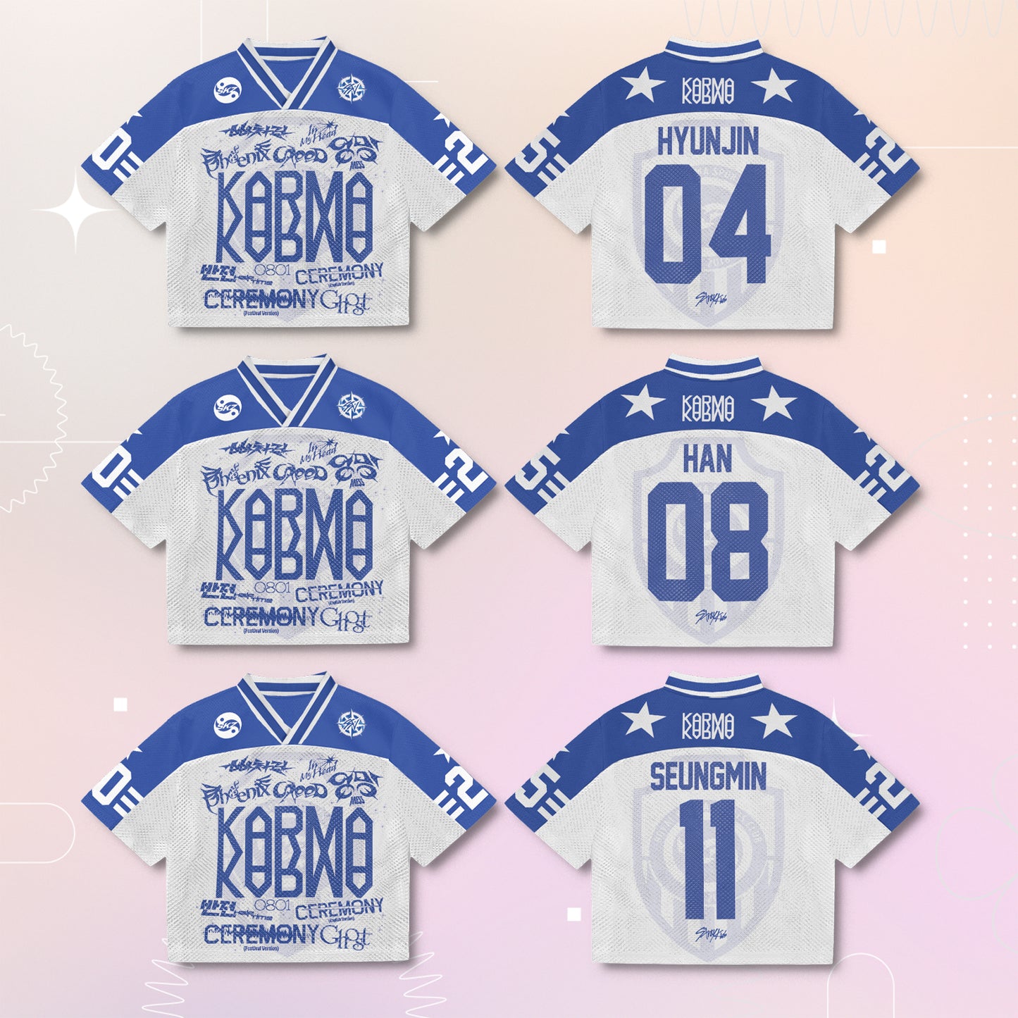 Skz Cheapmoment  Album KARMA Jersey Mesh