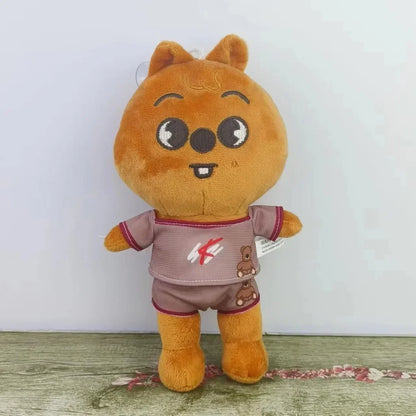 180style 10/20cm Skzoo Plush Toy Kawaii Skzoo Stray Wolf Plush Cartoon Stuffed Animal Doll Kawaii Companion Toys Children Gift