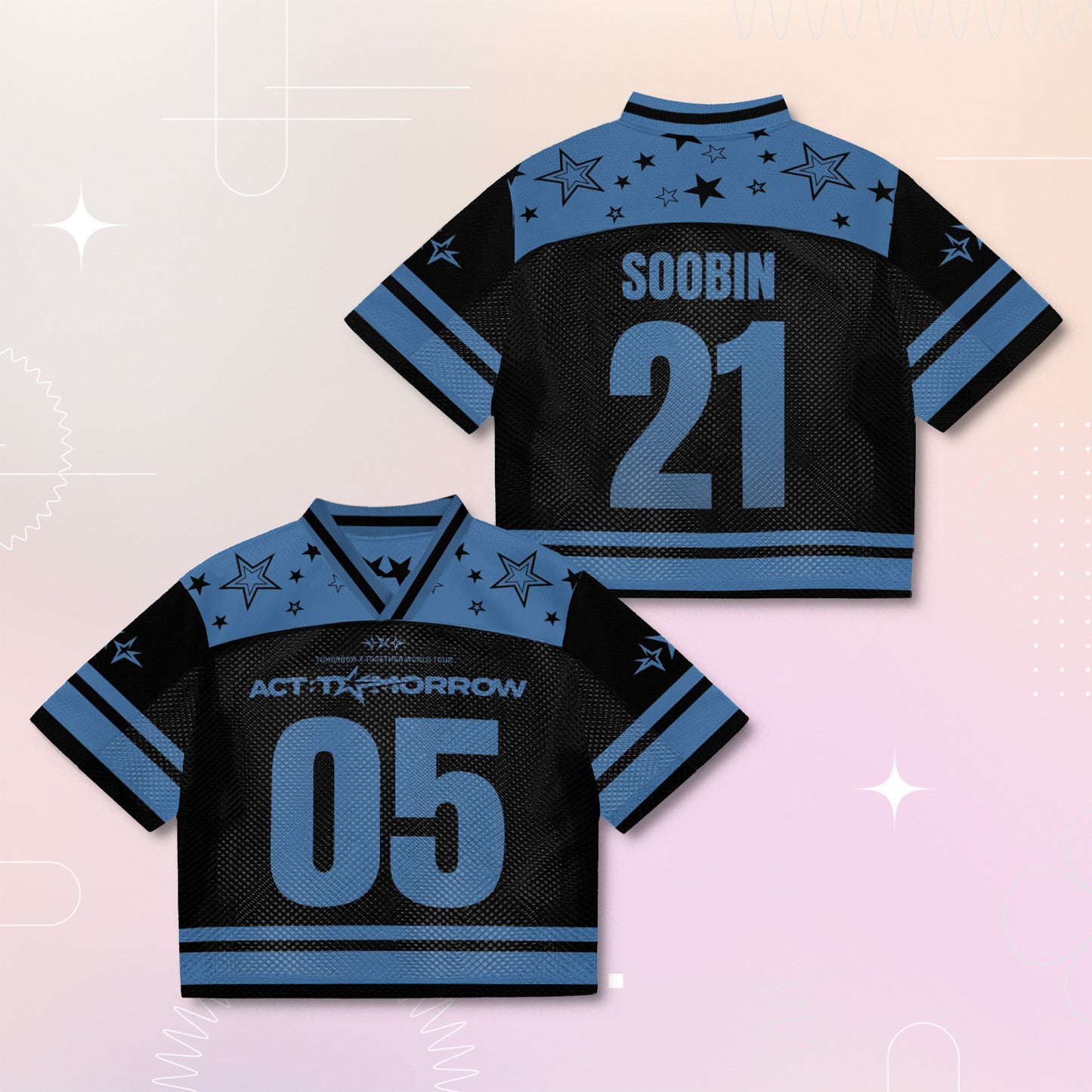 TXT world tour 2025 act tomorrow Jersey Mesh