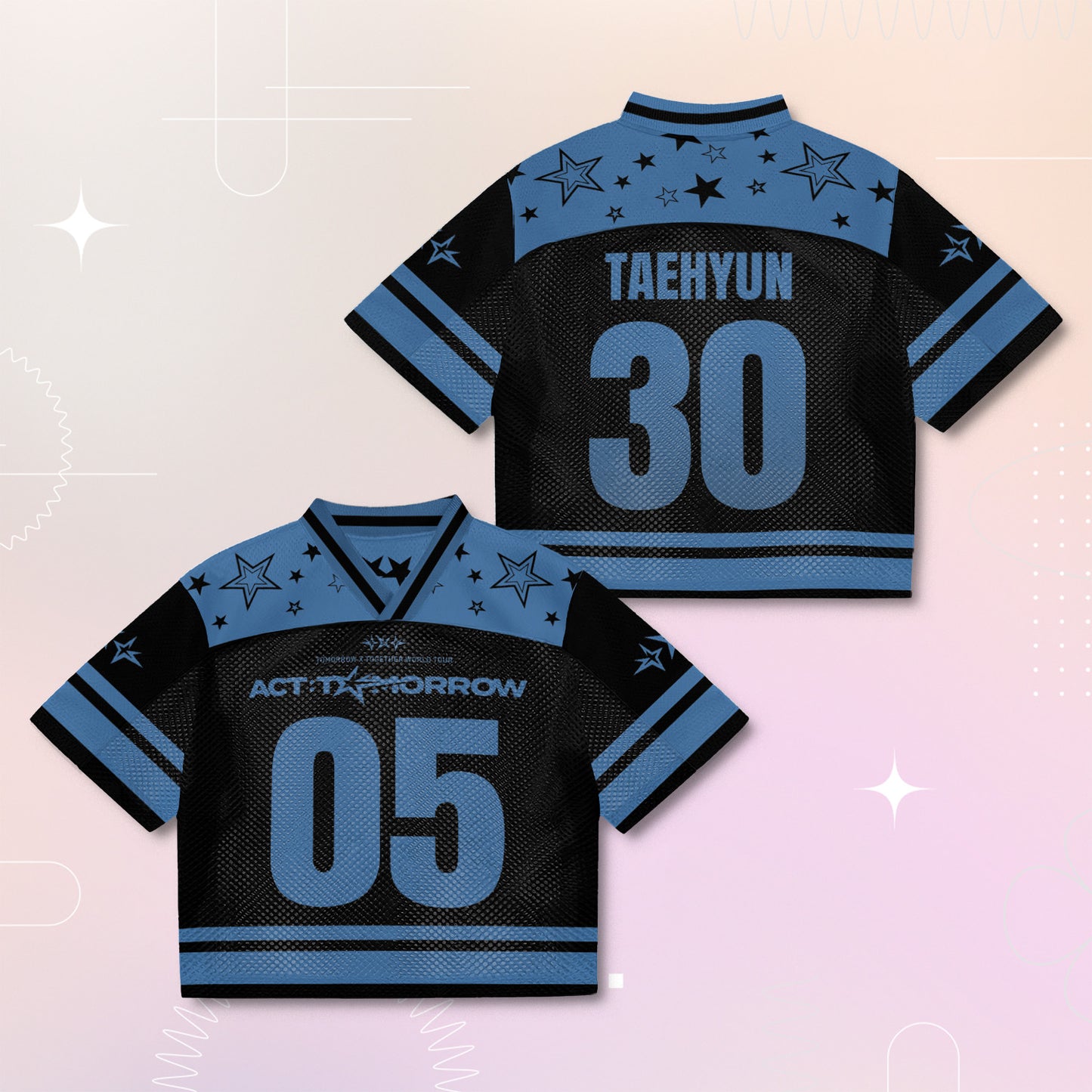 TXT world tour 2025 act tomorrow Jersey Mesh