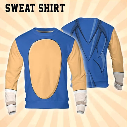Costume Cosplay hedgehog Speedter Hoodie for Halloween
