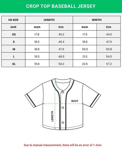 Seventeen Cheapmoment Concert Crop top Jersey Baseball